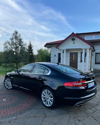 Jaguar XF cena 67900 przebieg: 130000, rok produkcji 2014 z Koronowo małe 211